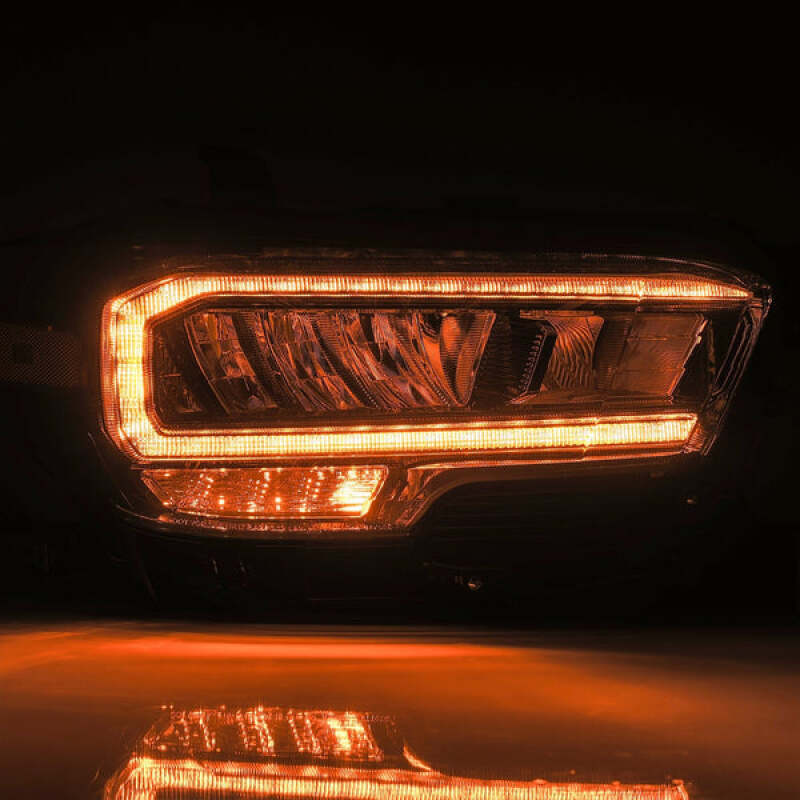 AlphaRex 880702 - ARX880702 - AlphaRex 16-23 Toyota Tacoma LUXX-Series LED Crystal Headlights - Alpha-Black - Shipped in Europe - Tuningsupply.com