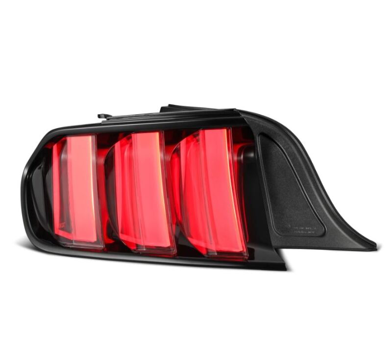 AlphaRex 655020 - ARX655020 - AlphaRex 15-23 Ford Mustang NOVA-Series Prismatic LED Tail Lights Black-Clear - Shipped in Europe - Tuningsupply.com