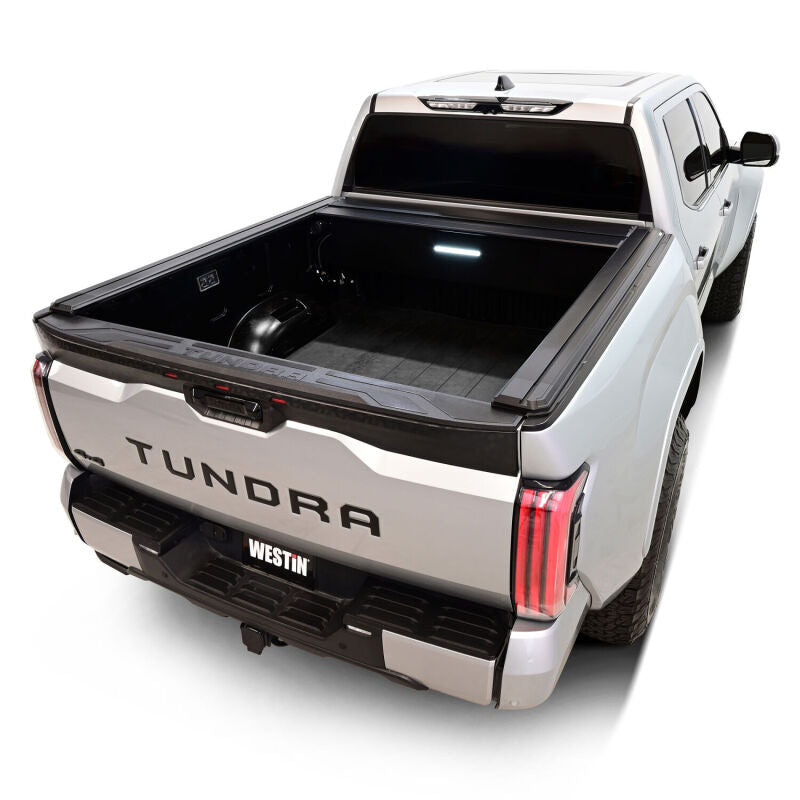 Westin 19-50285 - WES19-50285 - Westin 22-26 Toyota Tundra 5ft 5in. (66in.) Bed Electric Retractable Tonneau Cover - Black - Shipped in Europe - Tuningsupply.com