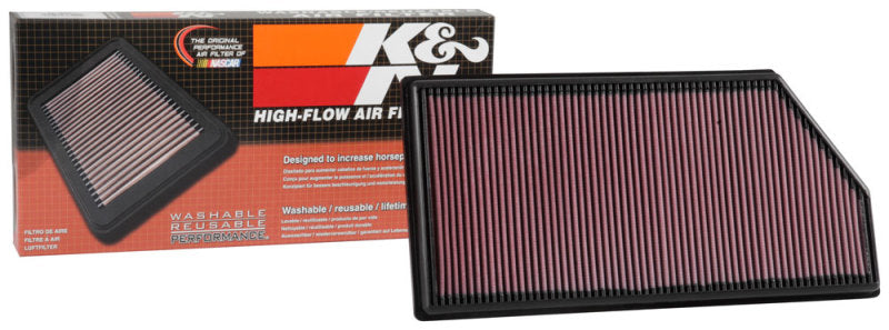 K&N Engineering 33-3068 - KNN33-3068 - K&N 16-18 Mercedes Benz E200d L4-2.0L Diesel Drop In Air Filter - Shipped in Europe - Tuningsupply.com