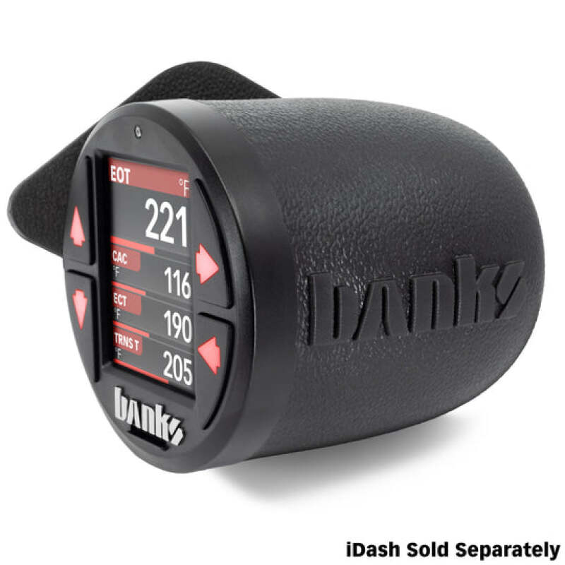 Banks Power 63359 - GBE63359 - Banks Power 19-21 Chevy/GMC 1500 20-22 Chevy/GMC 2500/3500 iDash Stealth Pod Mount - Single Gauge - Shipped in Europe - Tuningsupply.com