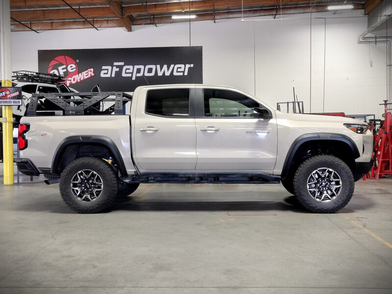 aFe 416-40T002-R - AFE416-40T002-R - aFe CONTROL 23-24 Chevrolet Colorado ZR2 / GMC Canyon AT4X L4 2.7L (t) 1.25in Leveling Kit - Red - Shipped in Europe - Tuningsupply.com