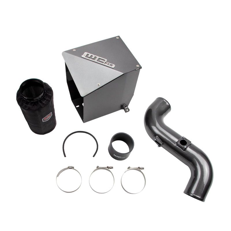 Wehrli WCF100194-GB - WCFWCF100194-GB - Wehrli 11-16 Chevrolet Duramax LML 4in Intake Kit - Gloss Black - Shipped in Europe - Tuningsupply.com