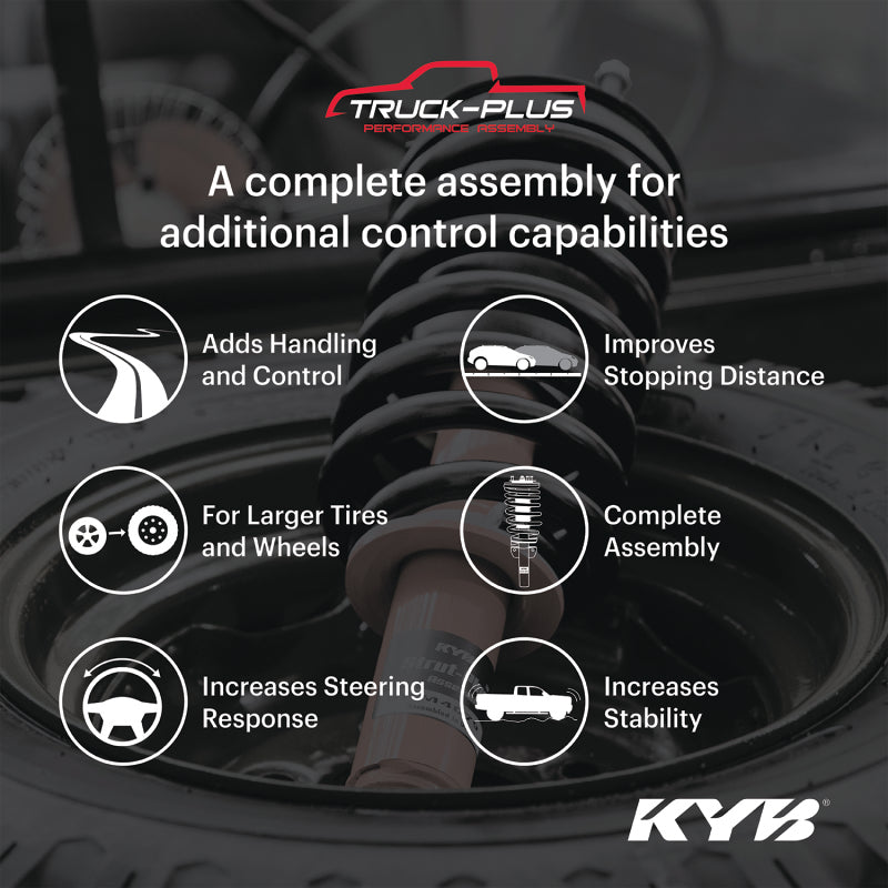 KYB SRM4802 - KYBSRM4802 - KYB 16-23 Toyota Tacoma 4WD Truck-Plus Performance Upgrade - Front Left - Shipped in Europe - Tuningsupply.com