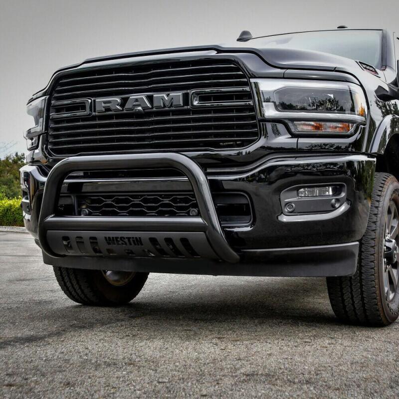 Westin 31-4025 - WES31-4025 - Westin 19-20 Ram 2500/3500 E-Series Bull Bar - Black - Shipped in Europe - Tuningsupply.com