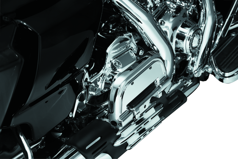 Kuryakyn 4351 - KUR4351 - Kuryakyn Premium Ribbed Floorboards Without Adapter Chrome - Shipped in Europe - Tuningsupply.com