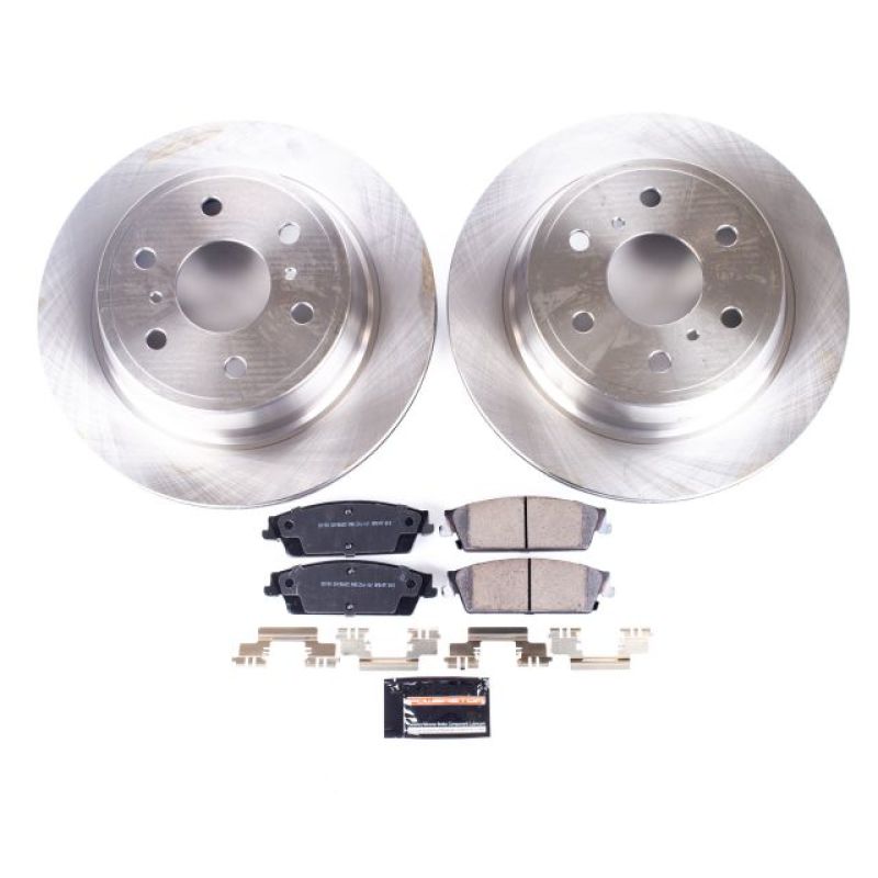 PowerStop KOE2083 - PSBKOE2083 - Power Stop 07-14 Cadillac Escalade Rear Autospecialty Brake Kit - Shipped in Europe - Tuningsupply.com