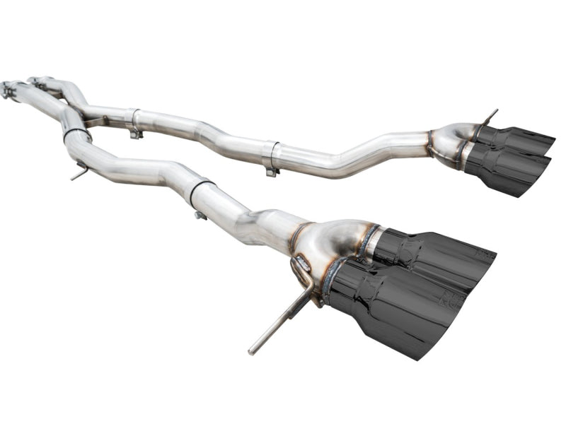 AWE Tuning 3020-42482 - AWE3020-42482 - AWE Track Edition Catback Exhaust for BMW G8X M3/M4 - Diamond Black Tips - Shipped in Europe - Tuningsupply.com