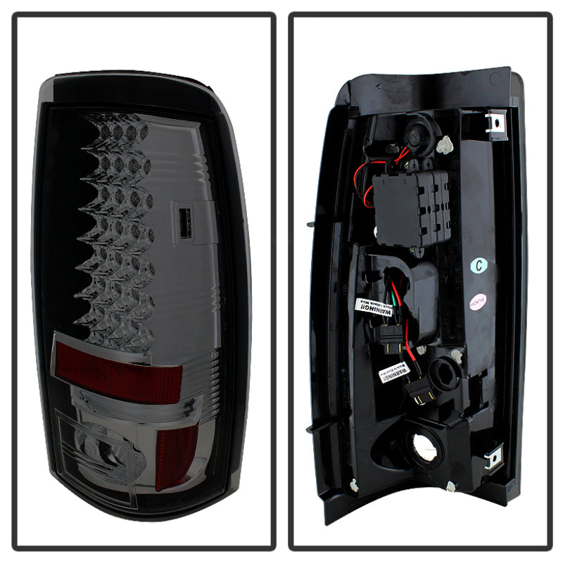 SPYDER 5001764 - SPY5001764 - Spyder Chevy Silverado 1500 03-06 (Does Not Fit Stepside)LED Tail Lights Smke ALT-YD-CS03-LED-SM - Shipped in Europe - Tuningsupply.com