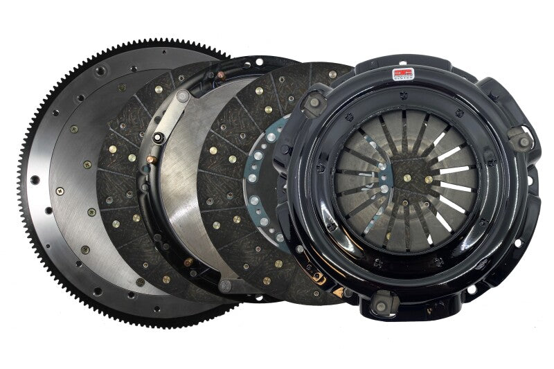 Competition Clutch P2456075-2 - COMP2456075-2 - Competition Clutch Nissan 400Z 245mm Twin Disc Street Clutch Kit w/ Aluminum Flywheel - Shipped in Europe - Tuningsupply.com