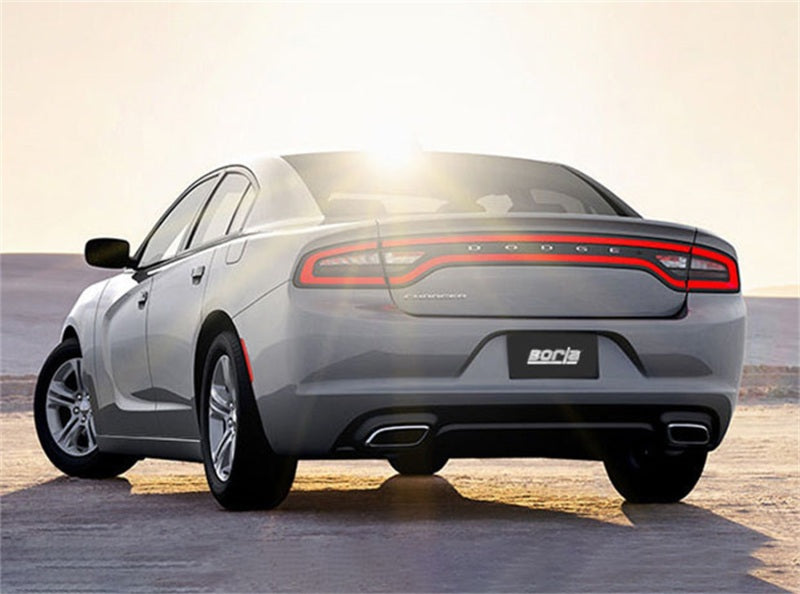 Borla 140685 - BOR140685 - Borla 15-16 Dodge Charger 3.6L V6 S-Type Cat Back Exhaust (Uses Factory Valence) - Shipped in Europe - Tuningsupply.com