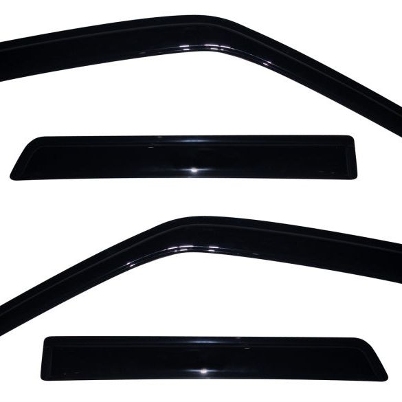 AVS 94378 - AVS94378 - AVS 10-18 Nissan Juke Ventvisor Outside Mount Window Deflectors 4pc - Smoke - Shipped in Europe - Tuningsupply.com