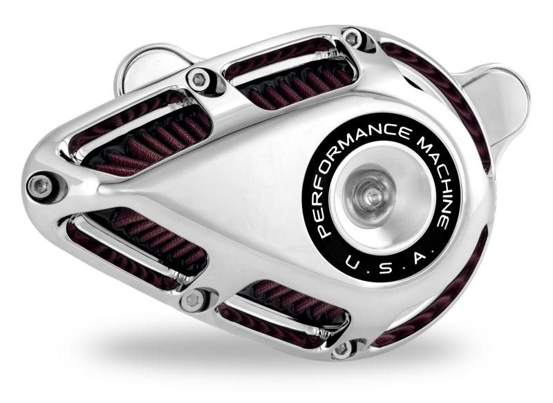 Performance Machine 0206-2167-CH - PFM0206-2167-CH - Performance Machine 23-Up CVO, 2024 Touring Jet Air Cleaner - Chrome - Shipped in Europe - Tuningsupply.com