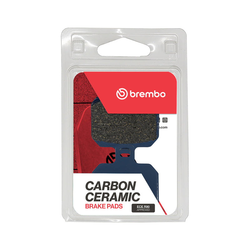 Brembo OE Powersports 07BB20CC - BRE07BB20CC - Brembo 04-13 Derbi GPR Racing 50cc/08-15 Rieju Tango 250cc Carbon Ceramic Brake Pad - Front - Shipped in Europe - Tuningsupply.com
