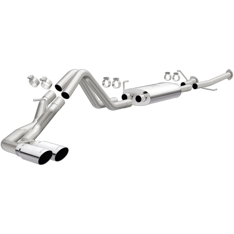 Magnaflow 15306 - MAG15306 - MagnaFlow 14 Toyota Tundra V8 4.6L/5.7L Stainless C/b Exhaust Dual same side pass. rear tire - Shipped in Europe - Tuningsupply.com