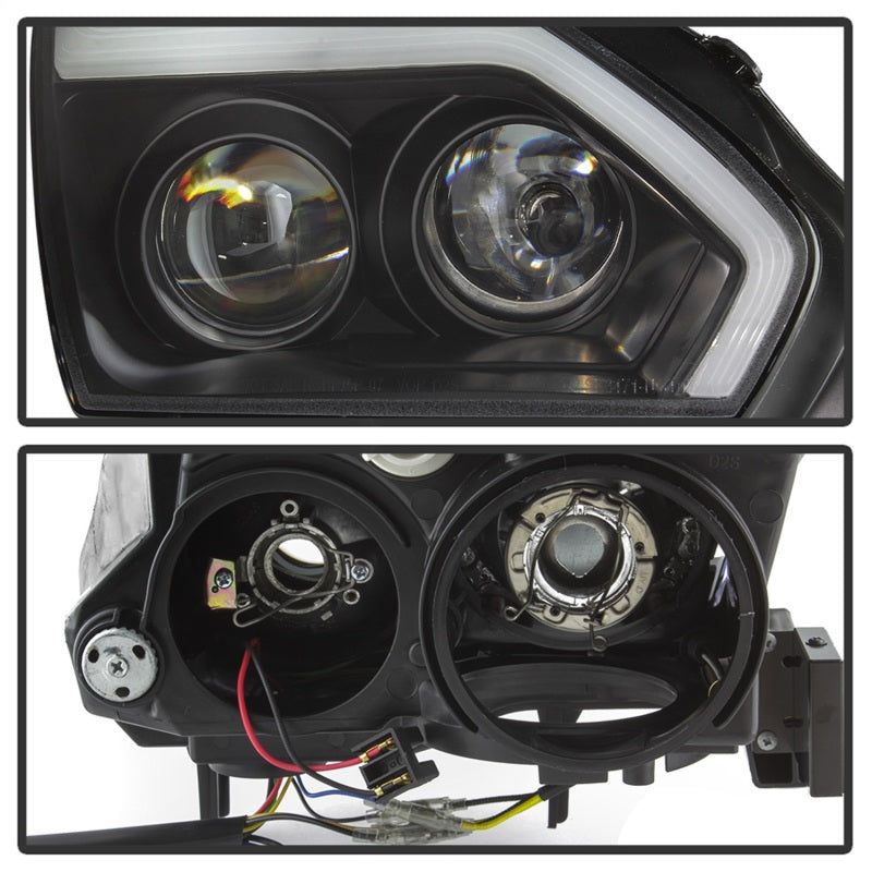 SPYDER 5085696 - SPY5085696 - Spyder Nissan GTR R35 09-14 - Projector Headlights - DRL LED - Black - Shipped in Europe - Tuningsupply.com