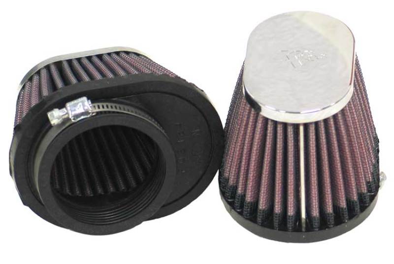 K&N Engineering RC-0982 - KNNRC-0982 - K&N Universal Chrome Filter 2 1/8in FLG / 4in x 3in Bottom / 2in Top / 2 3/4in Height (2 Per Box) - Shipped in Europe - Tuningsupply.com