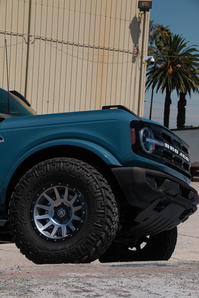 ICON 2017859057TT - ICO2017859057TT - ICON Compression 17x8.5 6x5.5 25mm Offset 5.75in BS 95.1mm Bore Titanium Wheel - Shipped in Europe - Tuningsupply.com