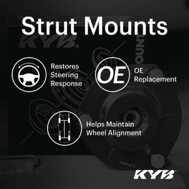 KYB SM5958 - KYBSM5958 - KYB 14-20 Acura MDX / 19-23 Honda Passport / 16-23 Honda Pilot Strut Mount Kit - Front - Shipped in Europe - Tuningsupply.com