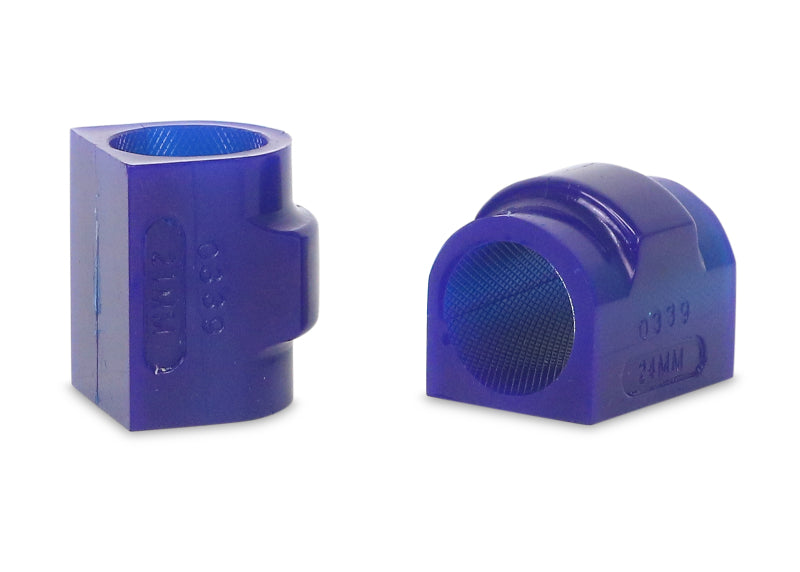 Superpro SPF0339-24K - SPRSPF0339-24K - SuperPro 2009 BMW Z4 sDrive30i Rear 24mm Sway Bar Mount Bushing Set - Shipped in Europe - Tuningsupply.com