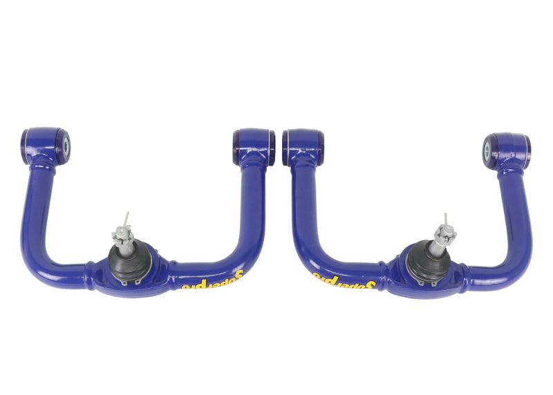 Superpro TRC6540 - SPRTRC6540 - Superpro 05-21 Nissan Frontier - Fixed Offset Upper Control Arm Set - Camber/Caster Correction - Shipped in Europe - Tuningsupply.com