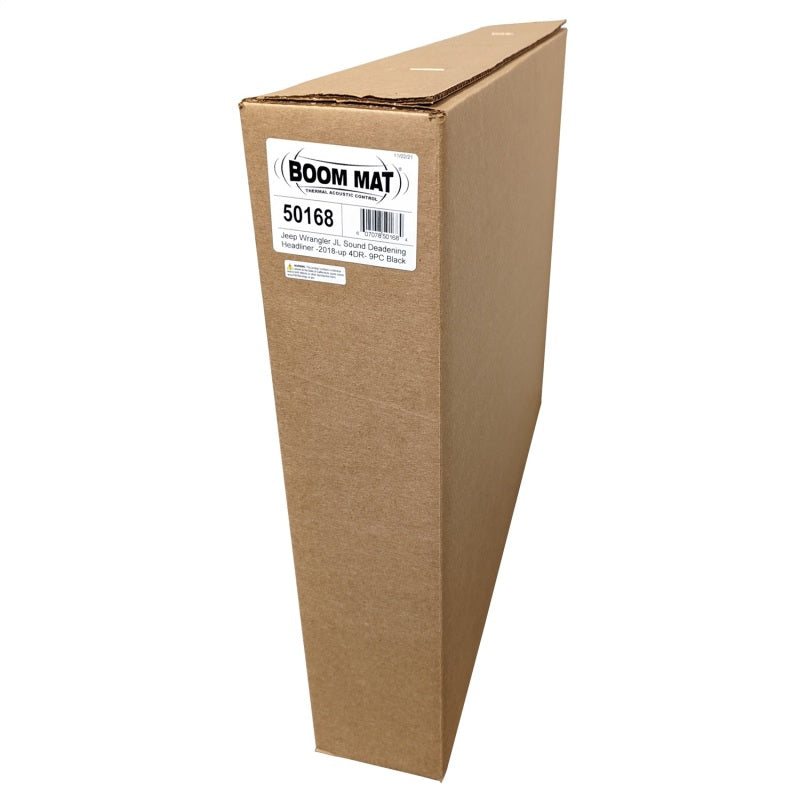 DEI 50168 - DEI50168 - DEI 18-23 Jeep Wrangler JL 4-Door Boom Mat Headliner - 9 Piece - Black - Shipped in Europe - Tuningsupply.com