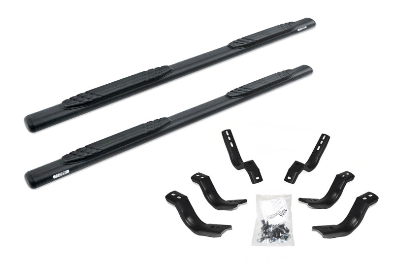 Go Rhino - GOR104404787T - Go Rhino 19-20 Chevy 1500 4in 1000 Series Complete Kit w/Sidestep + Brkts - Shipped in Europe - Tuningsupply.com