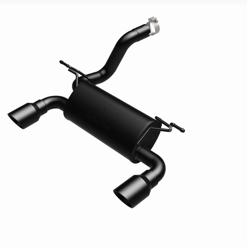 Magnaflow 19388 - MAG19388 - MagnaFlow 2018+ Jeep Wrangler 3.6L Dual Black Tip Axle-Back Exhaust - Shipped in Europe - Tuningsupply.com
