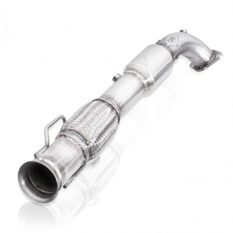 Stainless Works FCRS16DPCAT - SSWFCRS16DPCAT - Stainless Works 2016-18 Ford Focus RS 3in High-Flow Cats Downpipe Factory Connection - Shipped in Europe - Tuningsupply.com