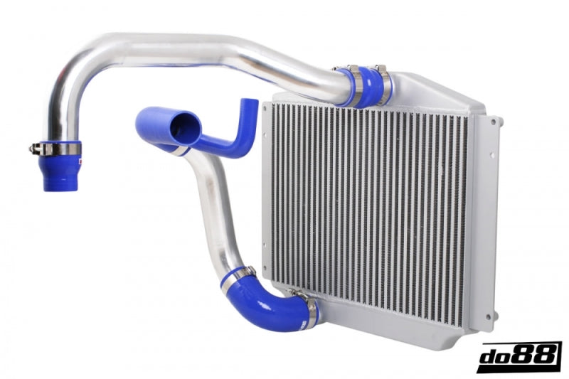 do88 BIG-850-S-76 - DOBBIG-850-S-76 - do88 94-98 Volvo 850 Turbo (76mm Throttle) BigPack Intercooler Kit w/Black Hoses - Shipped in Europe - Tuningsupply.com