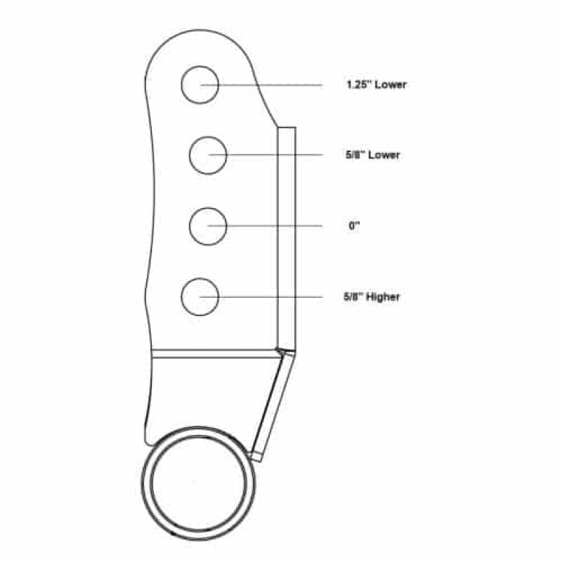 Ridetech 12299514 - RID12299514 - Ridetech 2015+ Ford F-150 2WD/4WD Adjustable Rear Shackles - Shipped in Europe - Tuningsupply.com