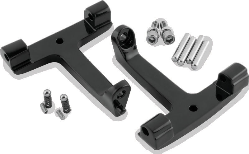 Bikers Choice 488721 - BKC488721 - Bikers Choice 93-Up FLH FLT Black Passenger Floorboard Bracket Replaces H-D 53070-00A - Shipped in Europe - Tuningsupply.com