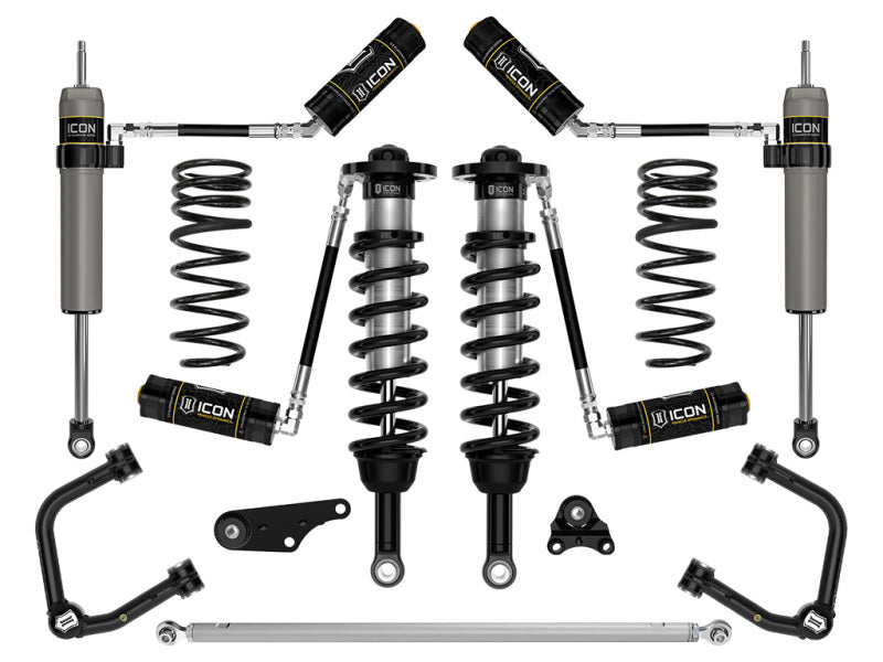 ICON K53366T - ICOK53366T - ICON 24 Land Cruiser 250 Series 1.25-3in Lift Stage 6 Suspension System Tubular - Shipped in Europe - Tuningsupply.com