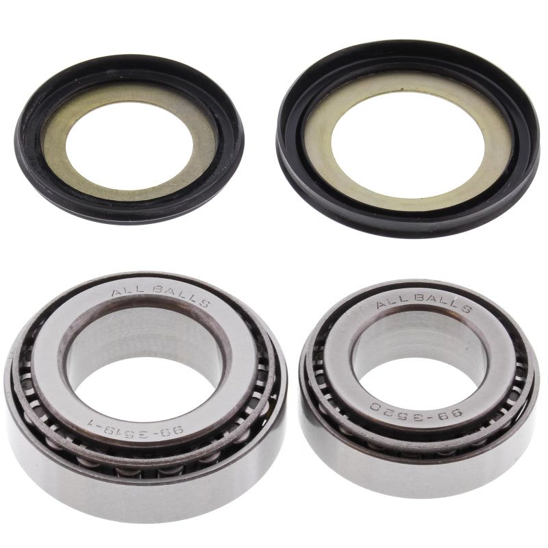 All Balls Racing 22-1020 - ABR22-1020 - All Balls Racing 04-06 Honda CBF250 (Euro) Steering Bearing Kit - Shipped in Europe - Tuningsupply.com