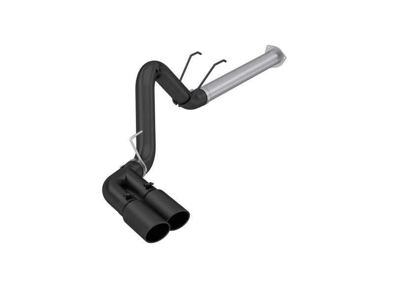 MBRP PS6290BLK - MBRPS6290BLK - MBRP 17-24 Ford F250/350/450 6.4 L Filter Back Single Side Dual Exit Exhaust System BLK. - Shipped in Europe - Tuningsupply.com