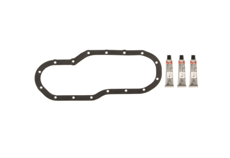 Fel-Pro OS30803 - FELOS30803 - Fel-Pro 10-12 Toyota Sequoia Engine Oil Pan Gasket Set - High-Temperature Rubber-Coated Fiber - Shipped in Europe - Tuningsupply.com