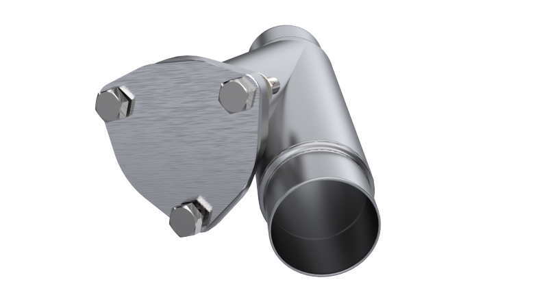 QTP 10225 - QTP10225 - QTP 2.25in Weld-On QTEC Exhaust Cutout Y-Pipe - Shipped in Europe - Tuningsupply.com