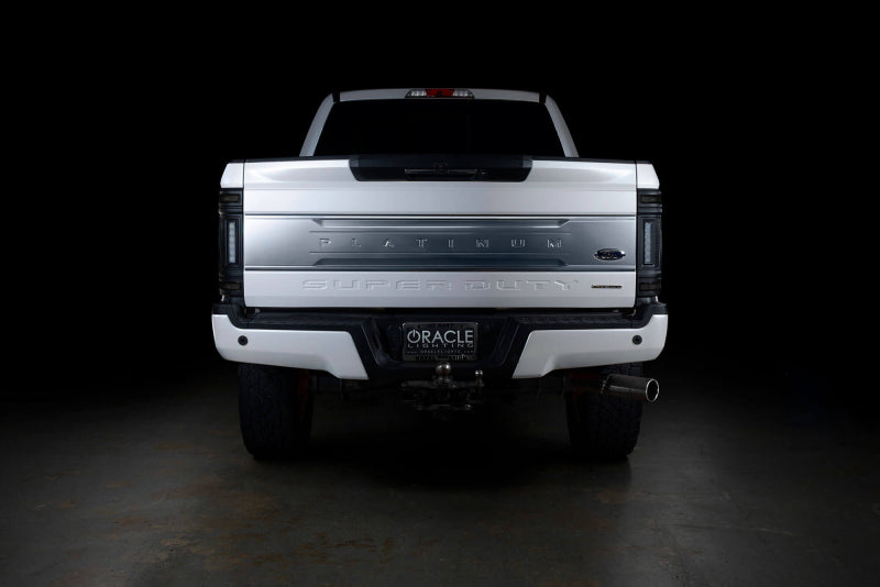 ORACLE Lighting 5896-504-T - ORL5896-504-T - Oracle Lighting 17-22 Ford F-250/350 (Black Series) Flush Mount LED Tail Lights - Shipped in Europe - Tuningsupply.com