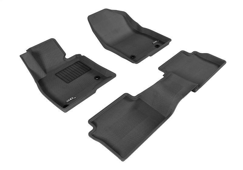 3D MAXpider L1MZ04301509 - ACEL1MZ04301509 - 3D MAXpider 14-18 Mazda 3 Kagu Black Full Set - Shipped in Europe - Tuningsupply.com