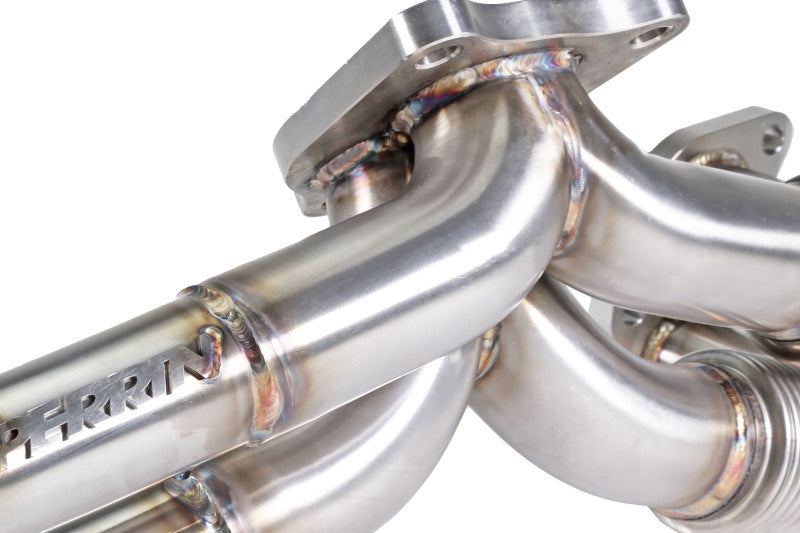 Perrin Performance PSP-EXT-058 - PERPSP-EXT-058 - PERRIN 22-25 Subaru WRX / 20-25 OBXT & LXT / 19-25 Ascent Equal Length Header - Brushed SS - Shipped in Europe - Tuningsupply.com
