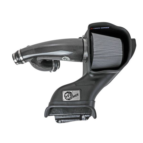 aFe 57-10010D - AFE57-10010D - aFe 17-20 Ford F-150/Raptor Track Series Carbon Fiber Cold Air Intake System With Pro DRY S Filters - Shipped in Europe - Tuningsupply.com