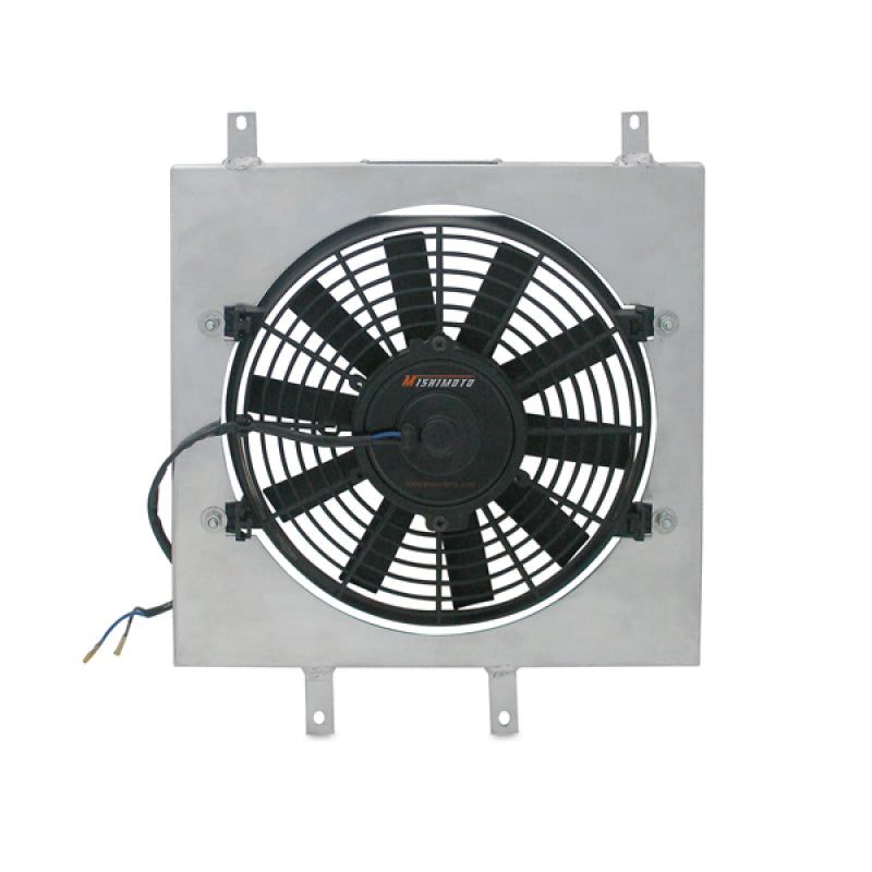 Mishimoto MMFS-DBP-26 - MISMMFS-DBP-26 - Mishimoto 22x18x3.5 Dual Pass Race Radiator Aluminum Fan Shroud Kit - Shipped in Europe - Tuningsupply.com