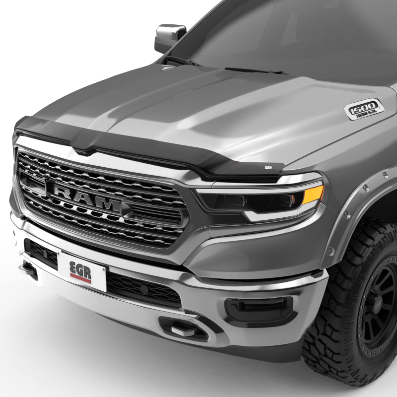 EGR 302951 - EGR302951 - EGR 2019 Dodge Ram 1500 Superguard Hood Shield - Dark Smoke - Shipped in Europe - Tuningsupply.com