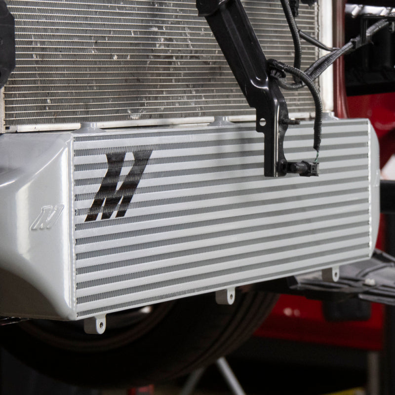 Mishimoto MMINT-GRC-23KSLRD - MISMMINT-GRC-23KSLRD - Mishimoto 2023+ Toyota GR Corolla Intercooler & Pipe Kit - Silver Cooler - Red Pipes - Shipped in Europe - Tuningsupply.com