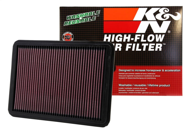 K&N Engineering 33-2144 - KNN33-2144 - K&N 04-09 Lexus GX470 4.7L / 02-08 Toyota 4Runner / 01-07 Sequoia / 00-06 Tundra Drop In Air Filter - Shipped in Europe - Tuningsupply.com