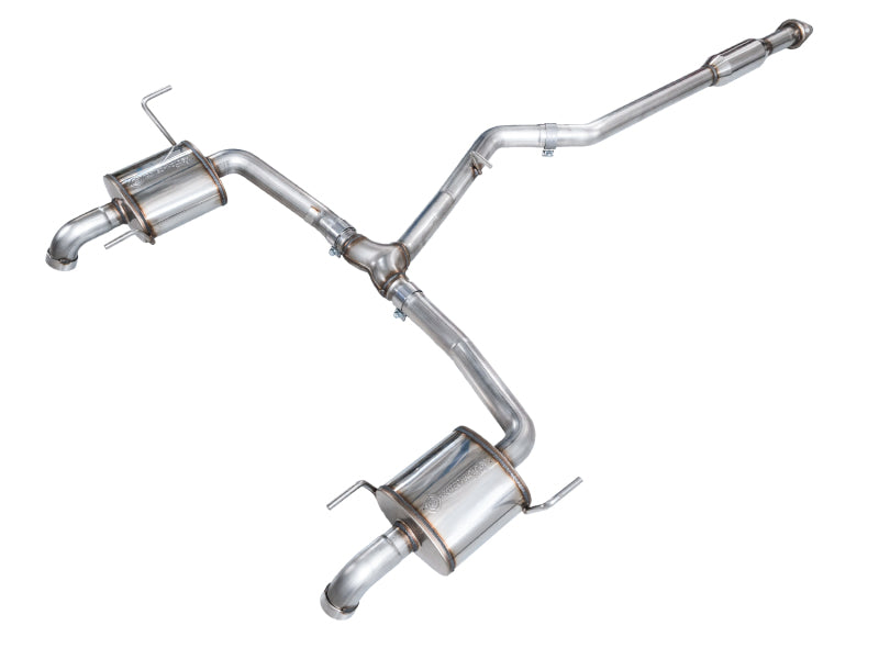 AWE Tuning 3015-38246 - AWE3015-38246 - AWE 20-25 Subaru Outback (Wilderness & XT) 0FG Catback Exhaust w/Dual BashGuards - Shipped in Europe - Tuningsupply.com
