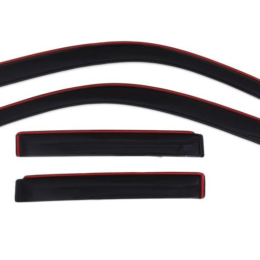 AVS 194924 - AVS194924 - AVS 03-09 Toyota 4Runner Ventvisor In-Channel Front & Rear Window Deflectors 4pc - Smoke - Shipped in Europe - Tuningsupply.com