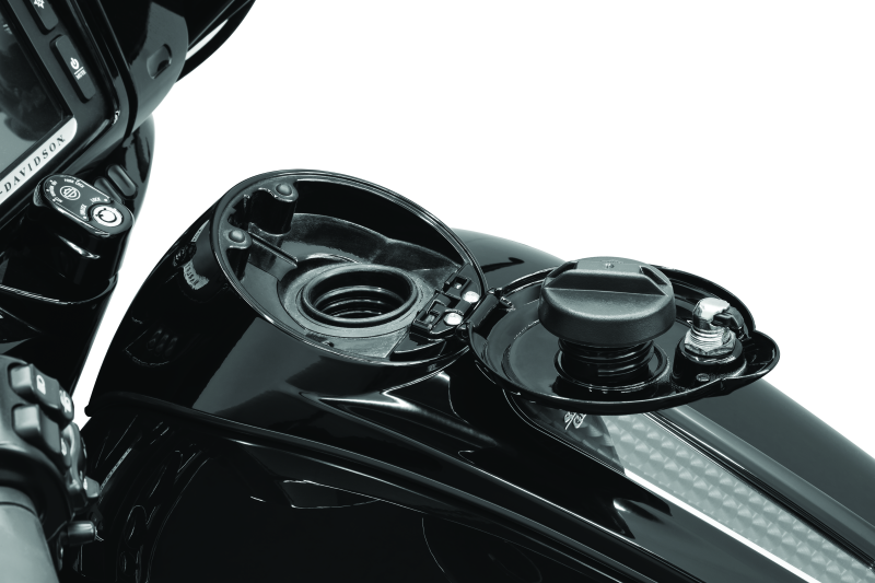 Kuryakyn 6999 - KUR6999 - Kuryakyn Easy Fill Fuel Door Black - Shipped in Europe - Tuningsupply.com