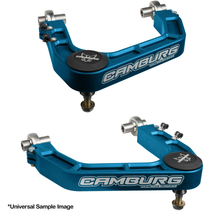 Camburg CAM-310189-BLU - CMBCAM-310189-BLU - Camburg Toyota Tundra 2WD/4WD 22-23 KINETIK V2 Performance Billet Uniball Upper Arms (King Blue) - Shipped in Europe - Tuningsupply.com
