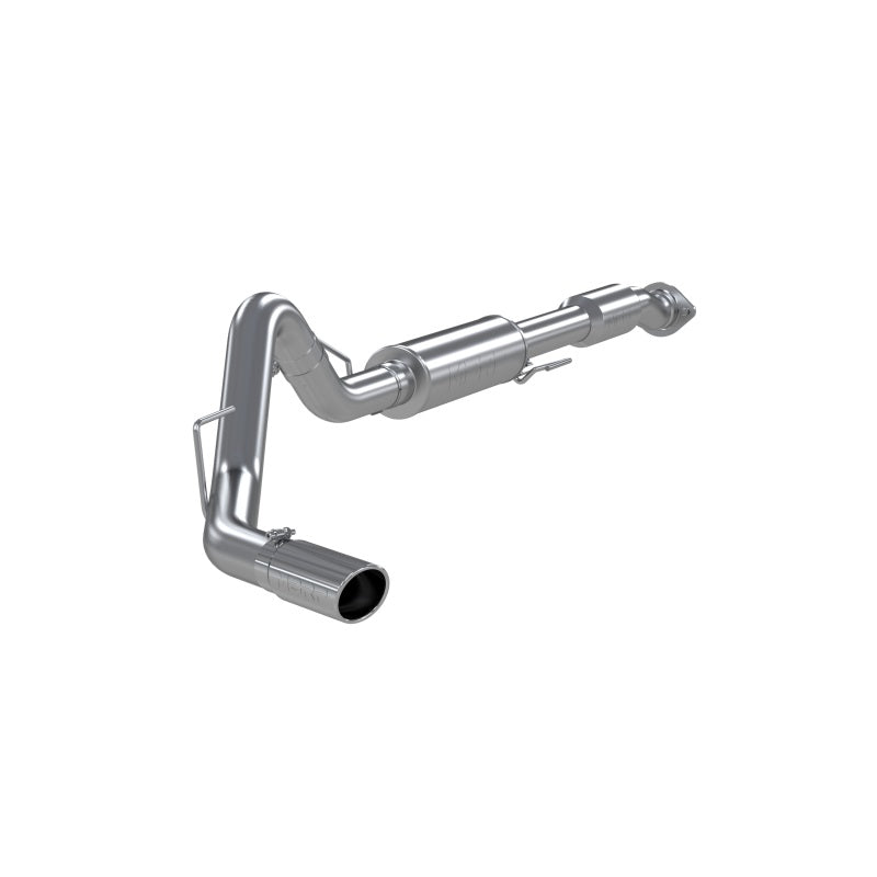 MBRP PS5228AL - MBRPS5228AL - MBRP 11-13 Ford F150 SVT Raptor 6.2L EC-SB/CC-SB 3.5in Cat Back Single Exit Alum Exhaust System - Shipped in Europe - Tuningsupply.com